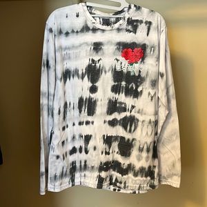 Mens size medium fresh laundry long sleeve t-shirt, “don’t kill my vibe”